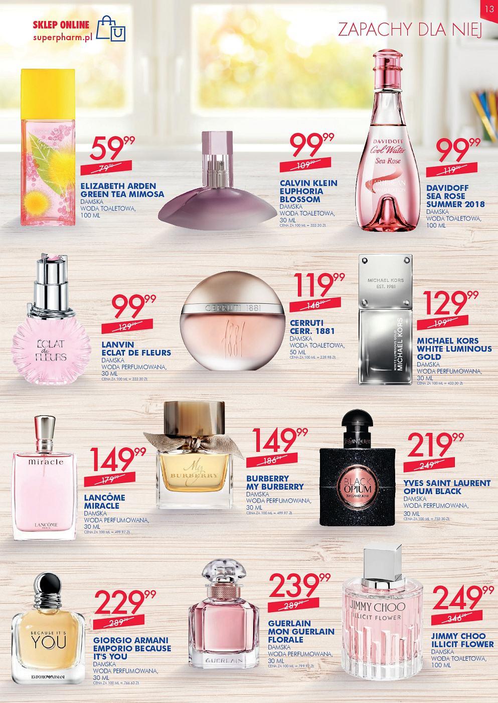 Gazetka promocyjna Superpharm str. 13