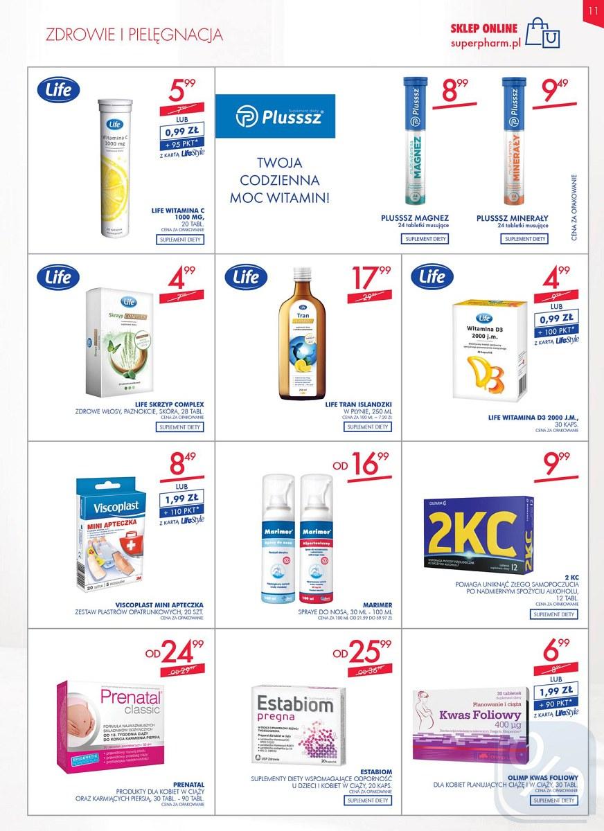 Gazetka promocyjna Superpharm str. 11