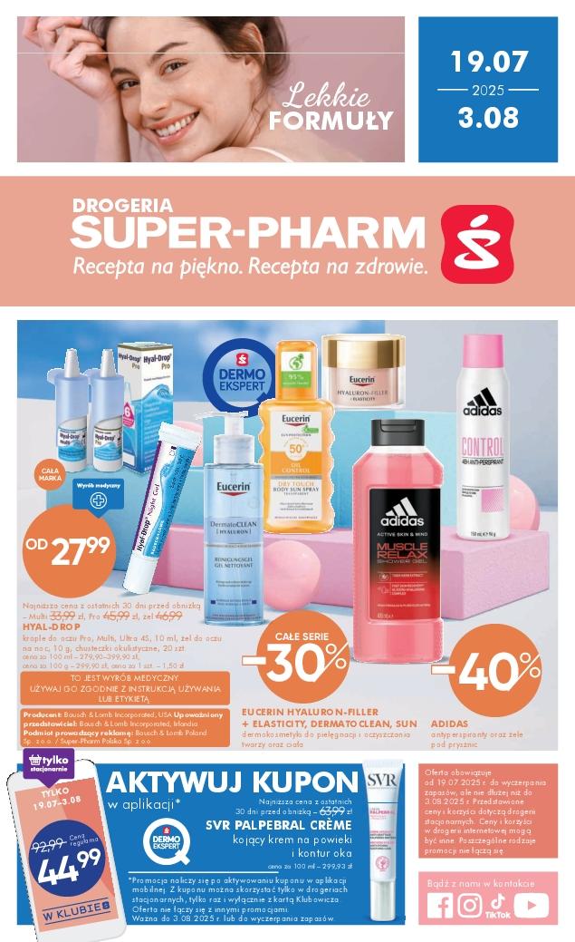 Gazetka promocyjna Superpharm str. 1