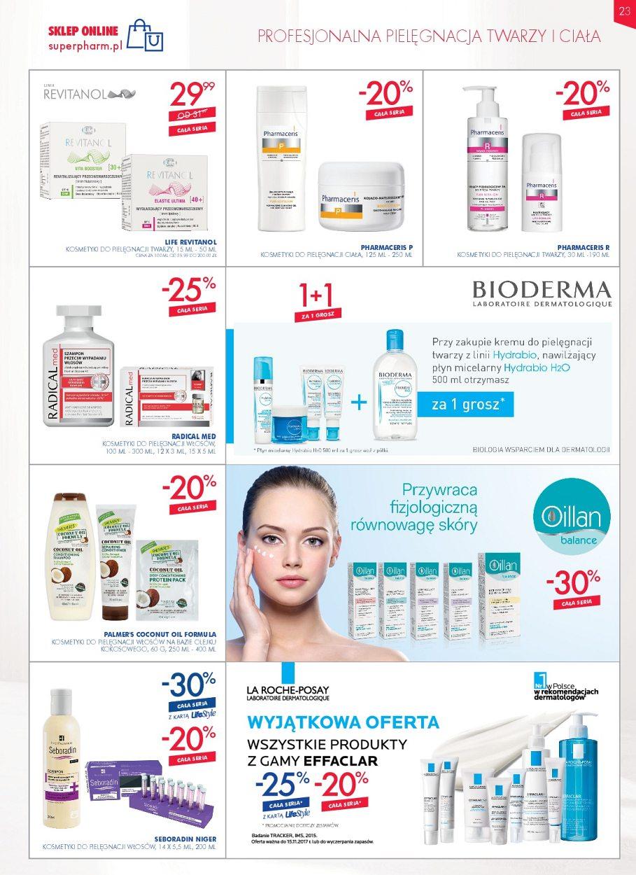 Gazetka promocyjna Superpharm str. 23