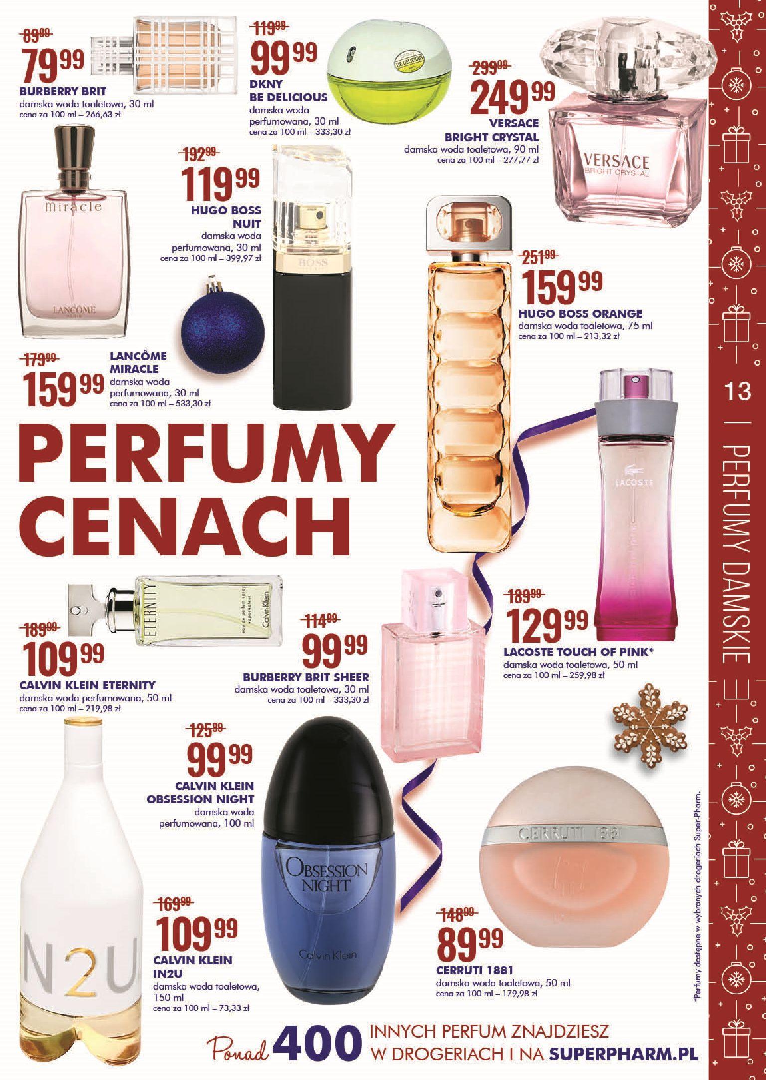 Gazetka promocyjna Superpharm str. 13