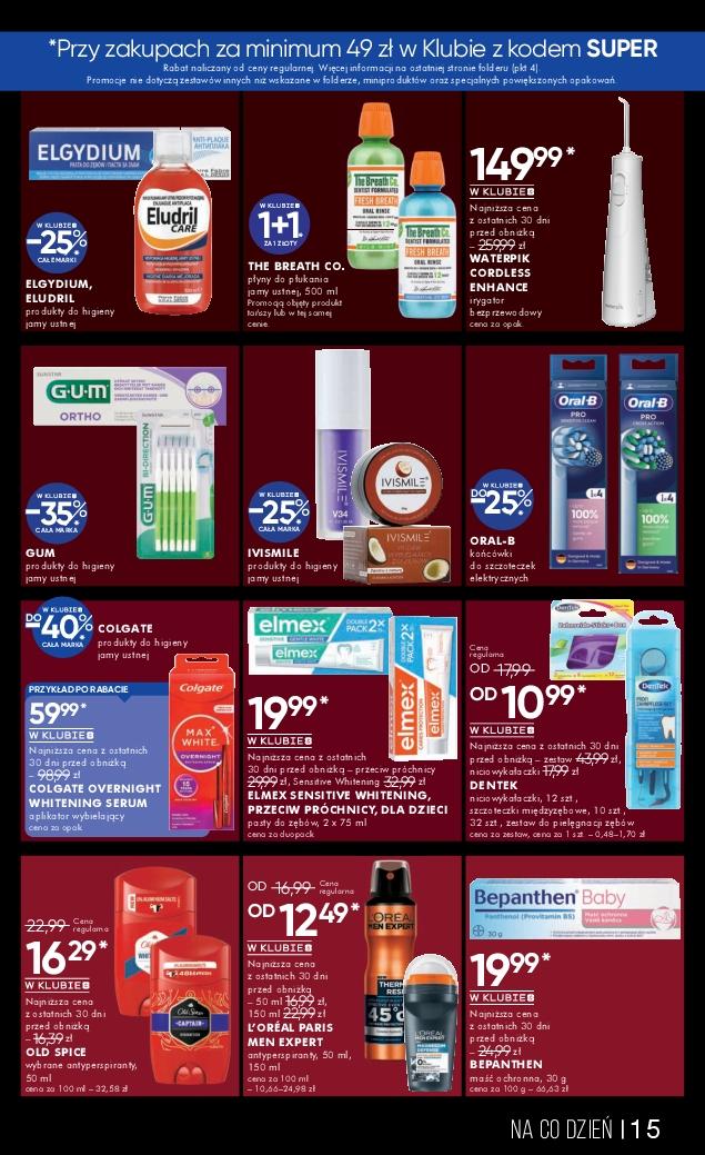 Gazetka promocyjna Superpharm str. 15