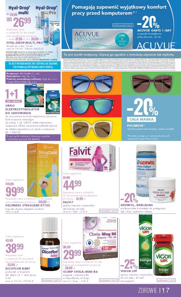 Gazetka promocyjna Superpharm str. 17