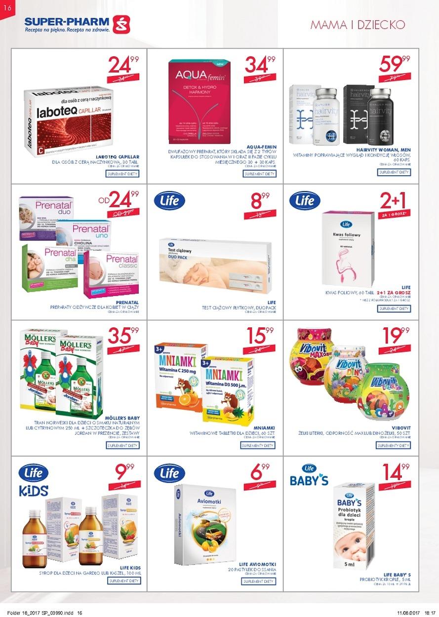 Gazetka promocyjna Superpharm str. 16