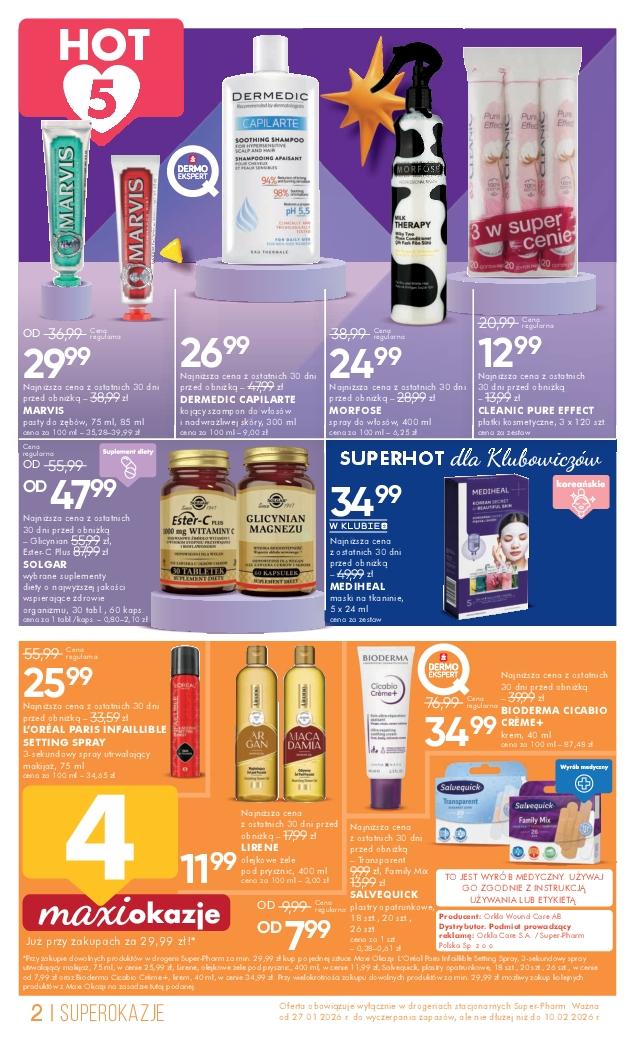 Gazetka promocyjna Superpharm str. 2