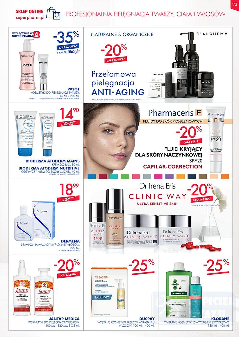 Gazetka promocyjna Superpharm str. 23