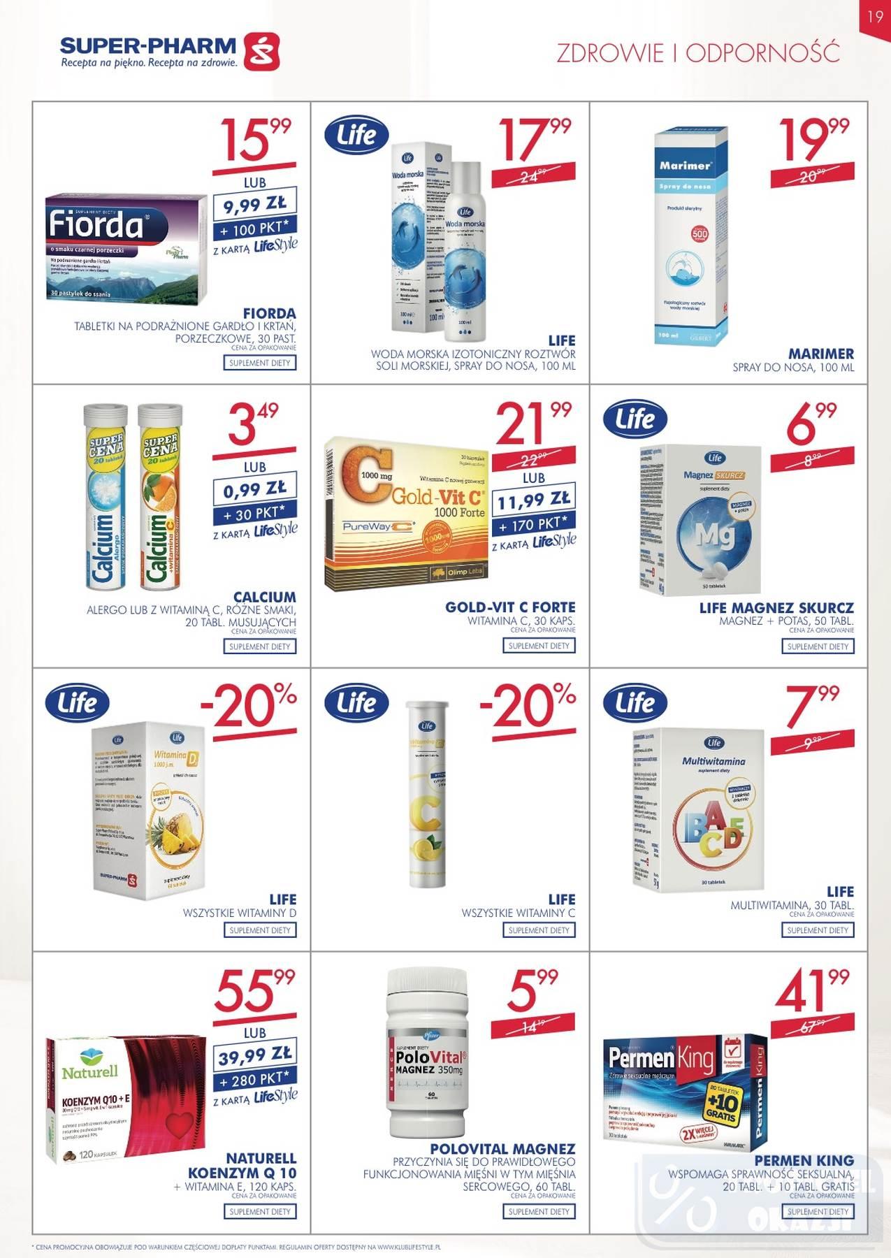 Gazetka promocyjna Superpharm str. 19