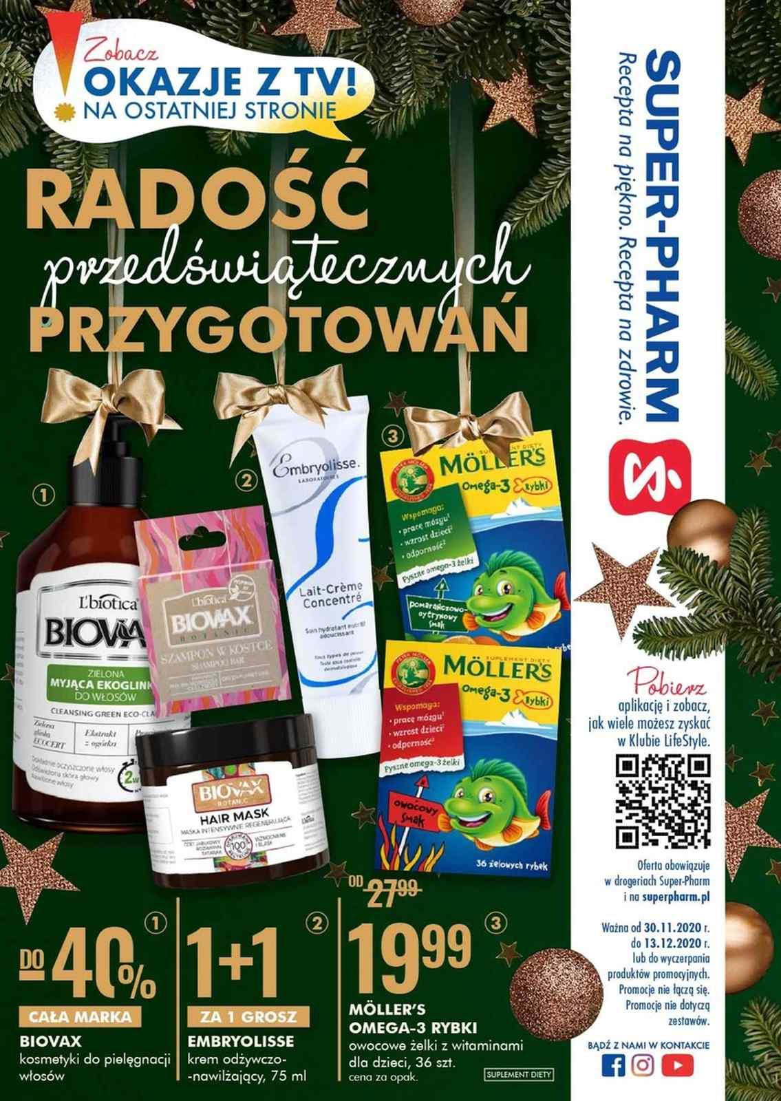 Gazetka promocyjna Superpharm str. 1