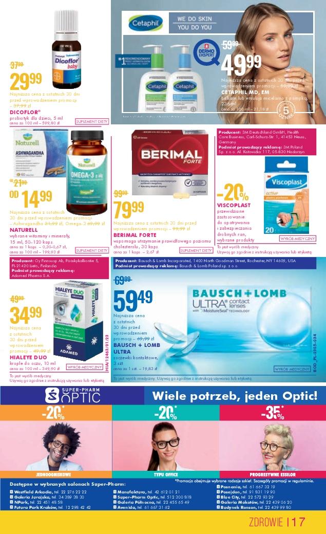 Gazetka promocyjna Superpharm str. 17