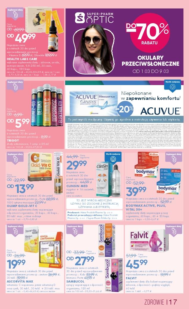 Gazetka promocyjna Superpharm str. 17