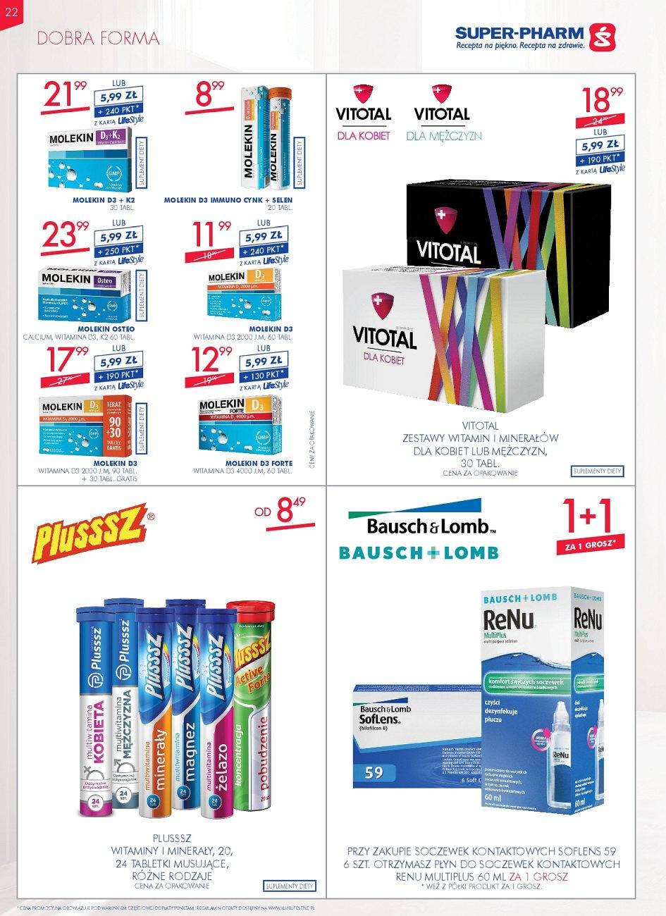 Gazetka promocyjna Superpharm str. 22