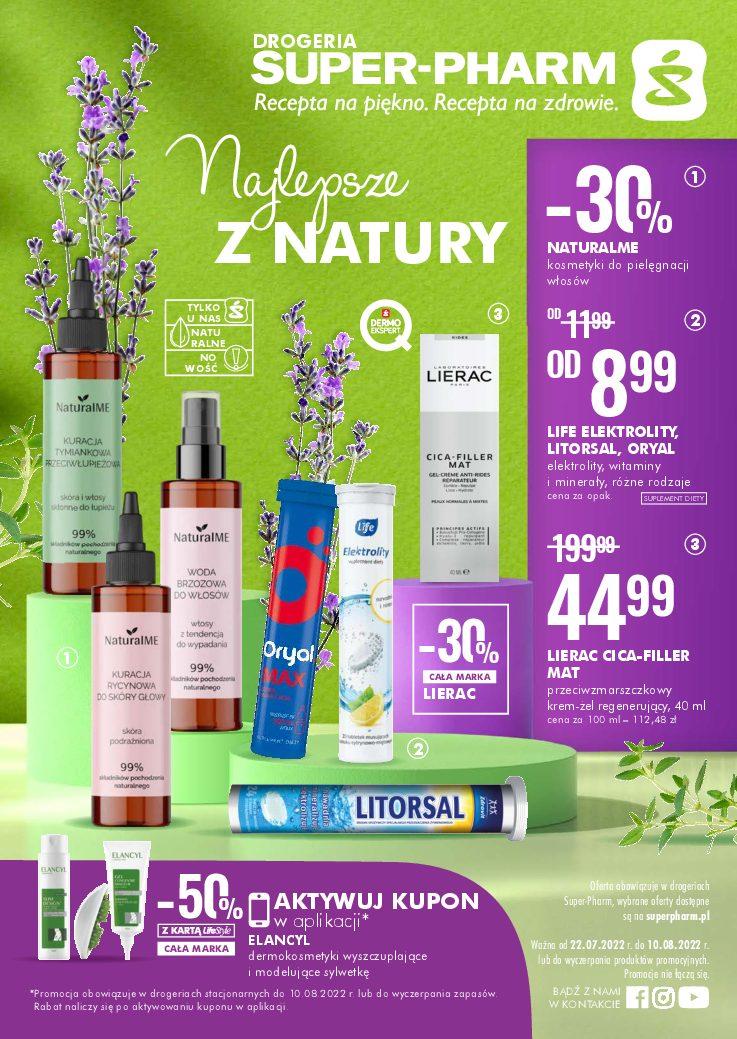 Gazetka promocyjna Superpharm str. 1