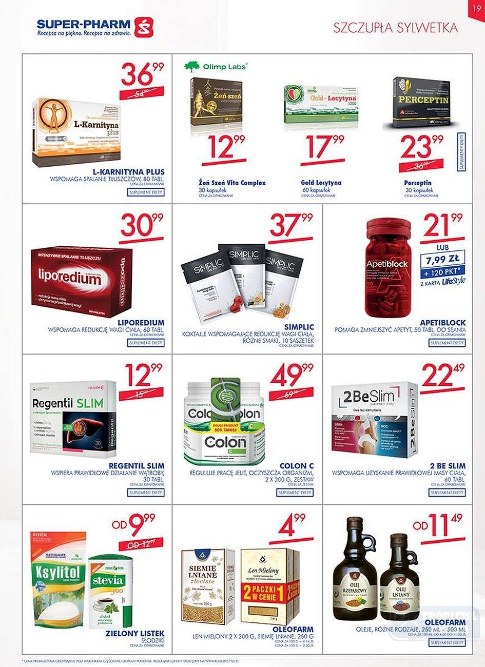 Gazetka promocyjna Superpharm str. 19