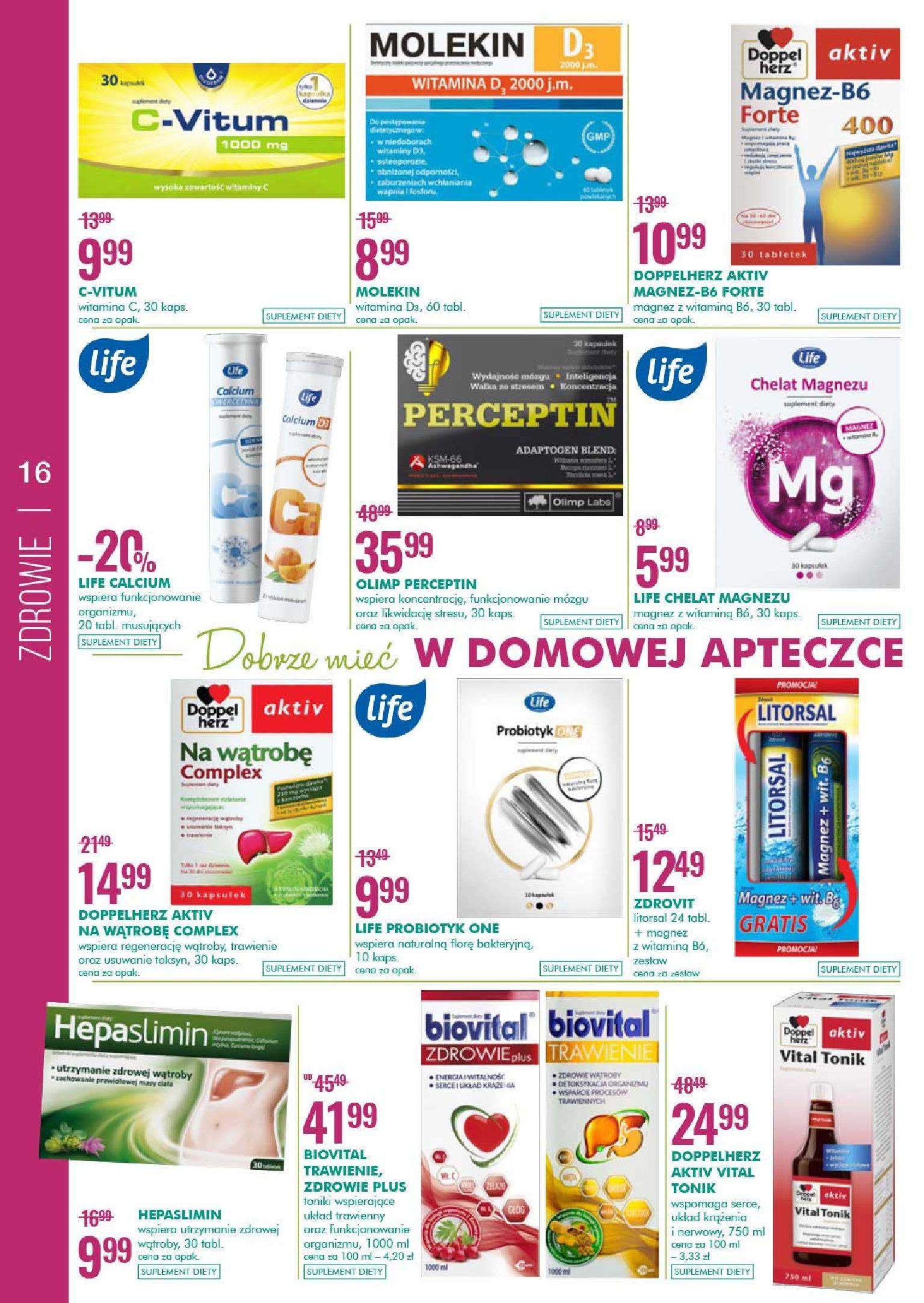 Gazetka promocyjna Superpharm str. 16