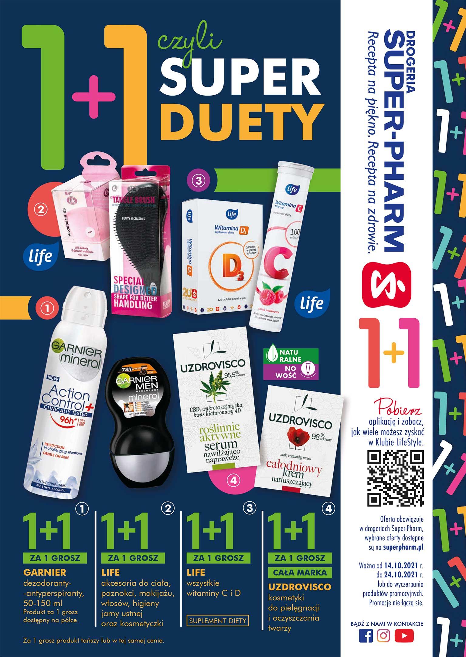 Gazetka promocyjna Superpharm str. 1