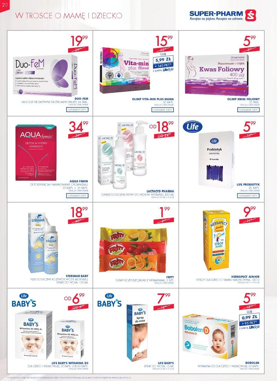 Gazetka promocyjna Superpharm str. 20