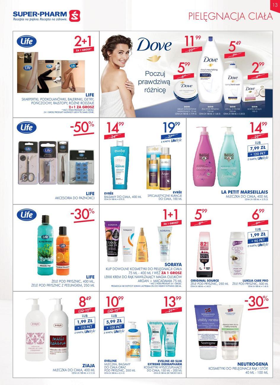 Gazetka promocyjna Superpharm str. 13