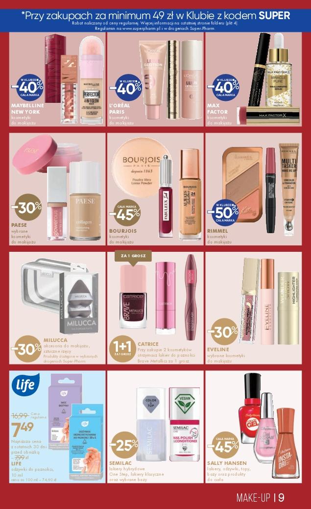 Gazetka promocyjna Superpharm str. 9