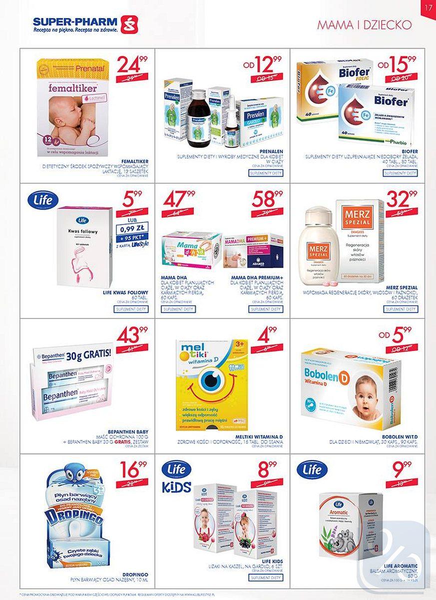 Gazetka promocyjna Superpharm str. 17