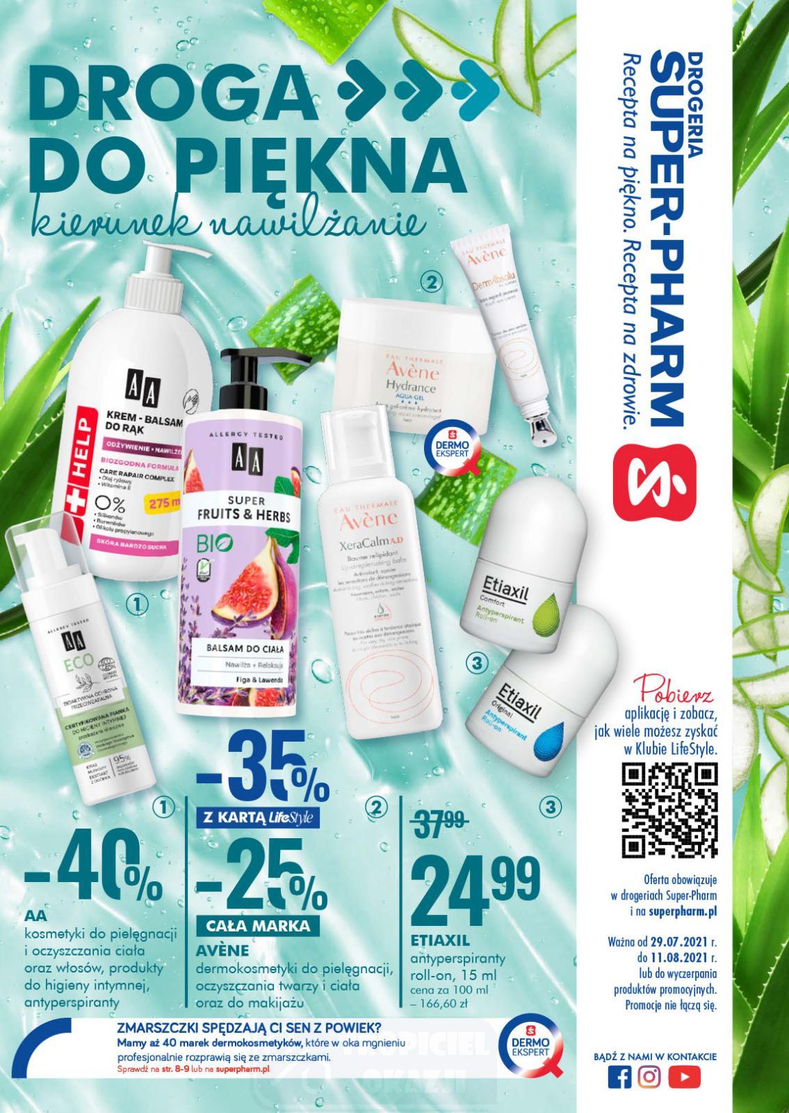 Gazetka promocyjna Superpharm str. 1