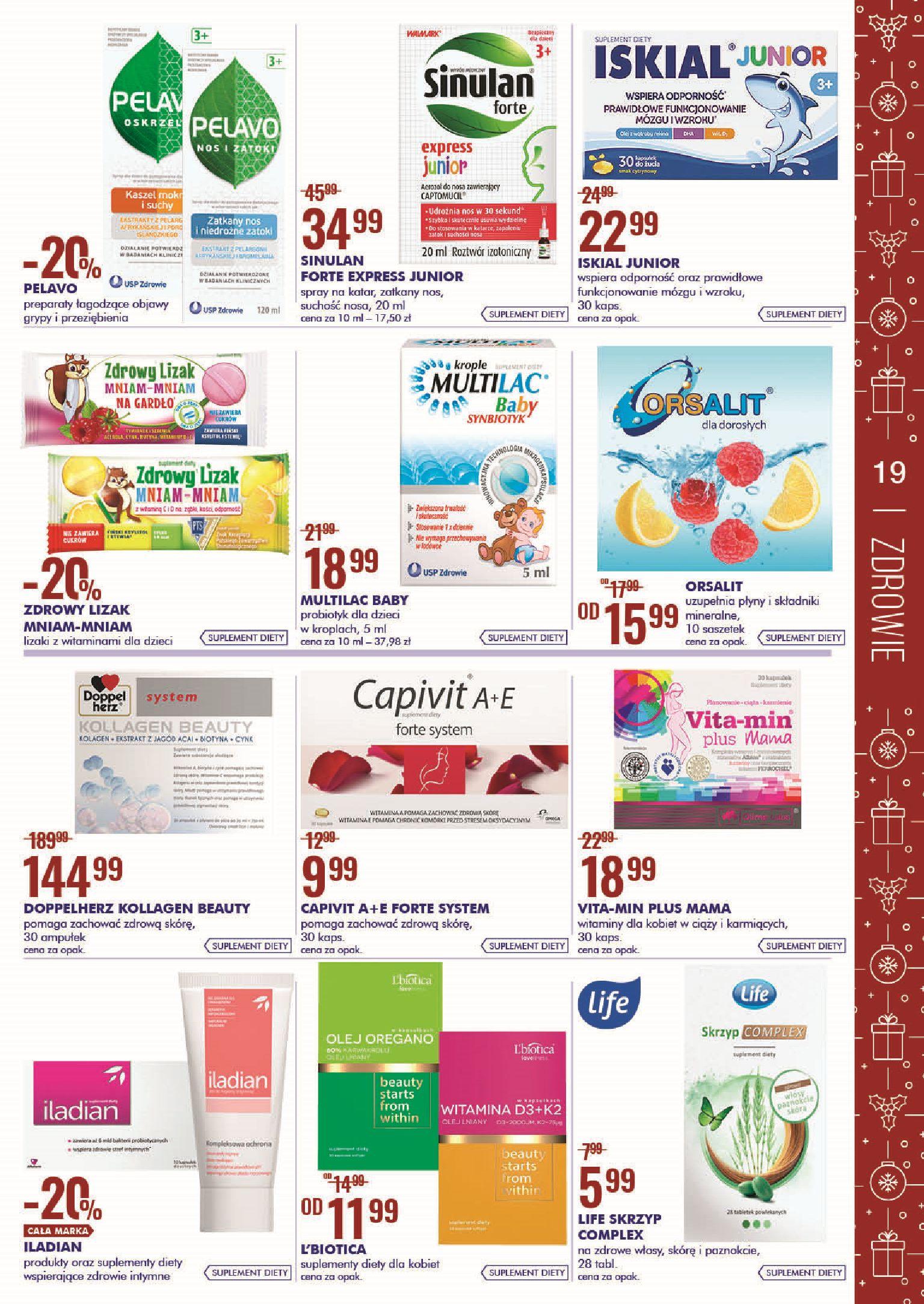 Gazetka promocyjna Superpharm str. 19