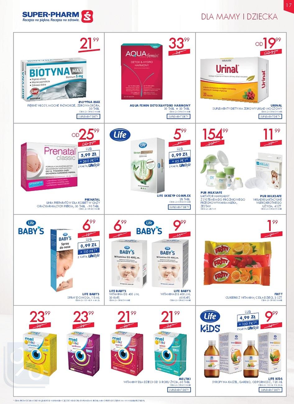 Gazetka promocyjna Superpharm str. 17