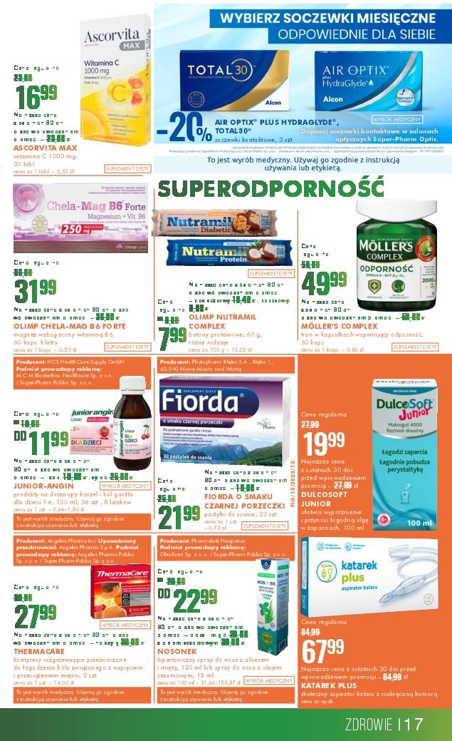 Gazetka promocyjna Superpharm str. 17