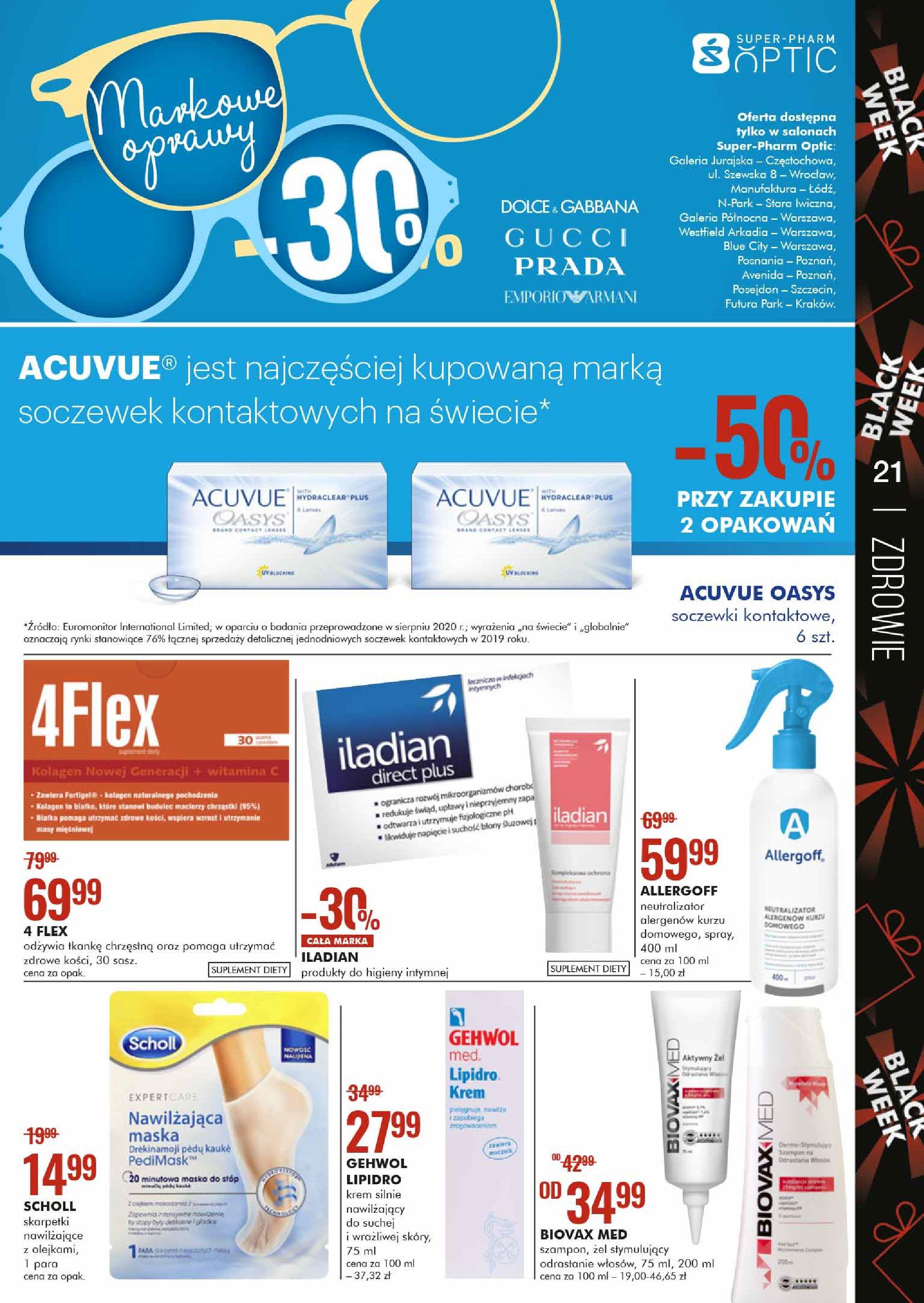 Gazetka promocyjna Superpharm str. 21