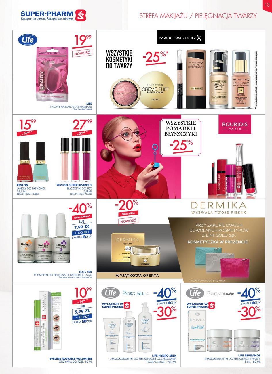 Gazetka promocyjna Superpharm str. 13