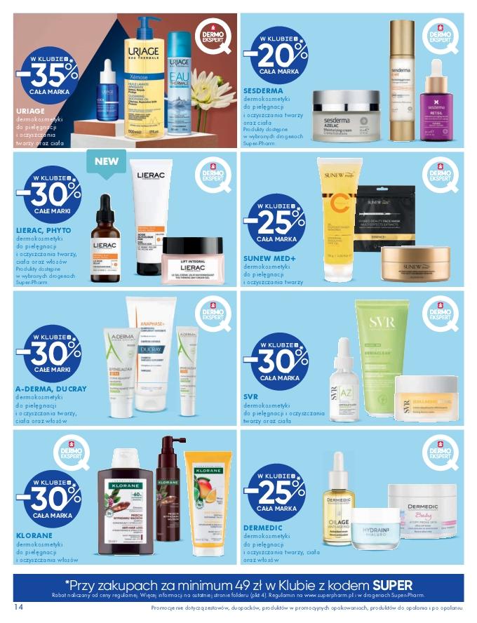 Gazetka promocyjna Superpharm str. 14
