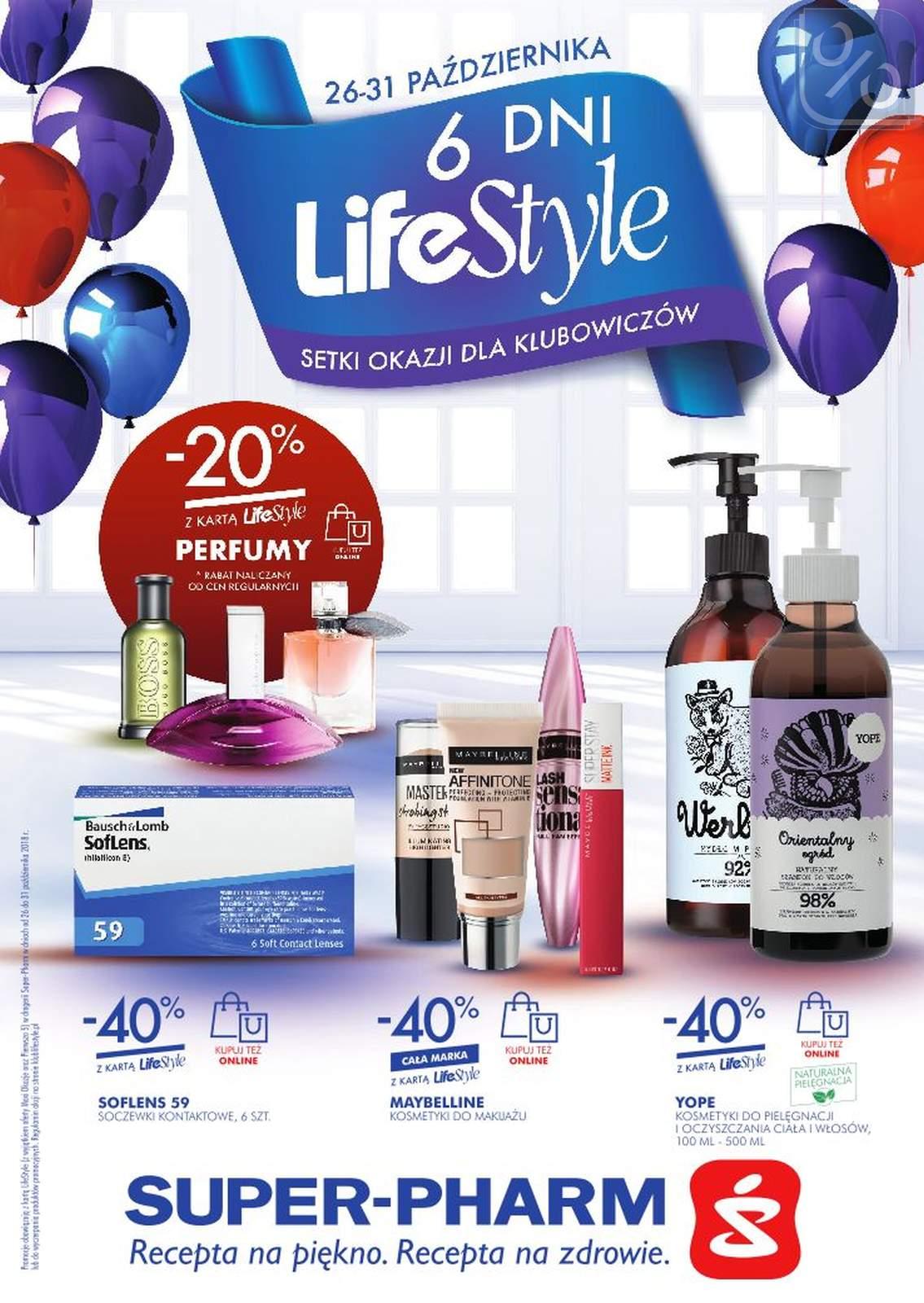 Gazetka promocyjna Superpharm str. 1