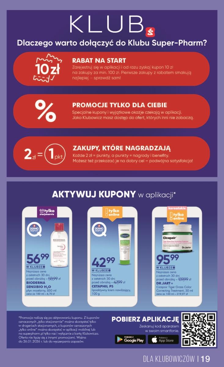 Gazetka promocyjna Superpharm str. 19