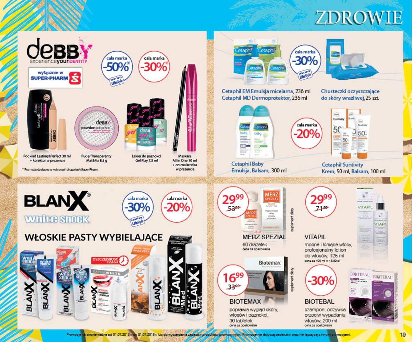 Gazetka promocyjna Superpharm str. 19