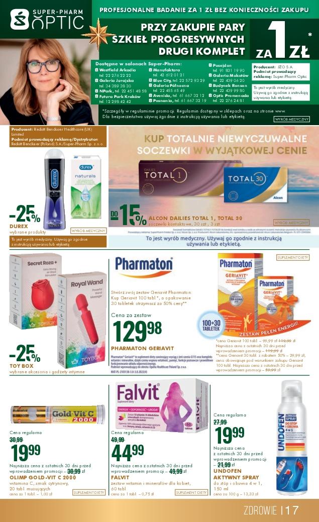 Gazetka promocyjna Superpharm str. 17
