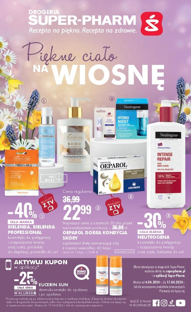 Gazetka promocyjna Superpharm str. 1