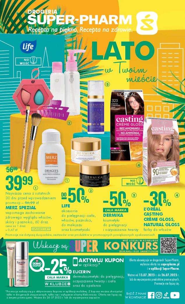 Gazetka promocyjna Superpharm str. 1