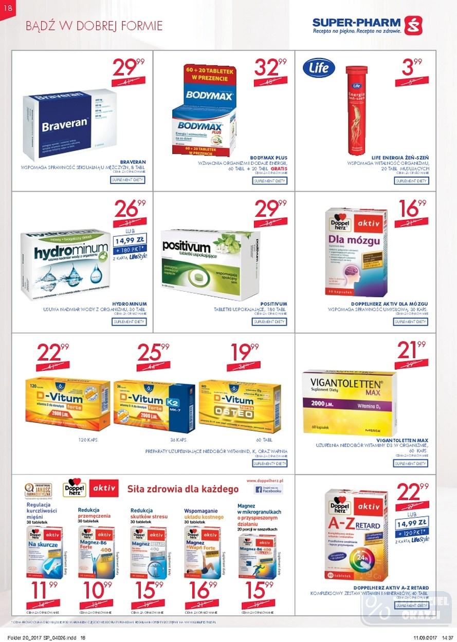 Gazetka promocyjna Superpharm str. 18