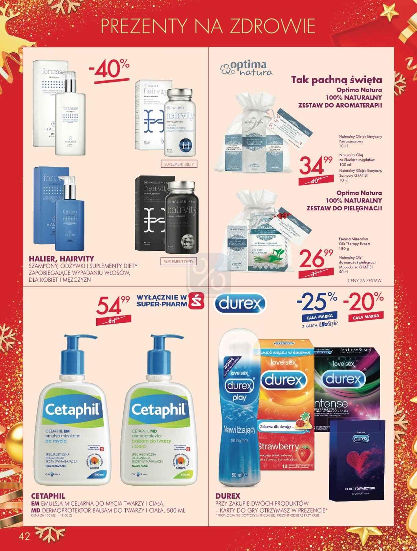 Gazetka promocyjna Superpharm str. 42