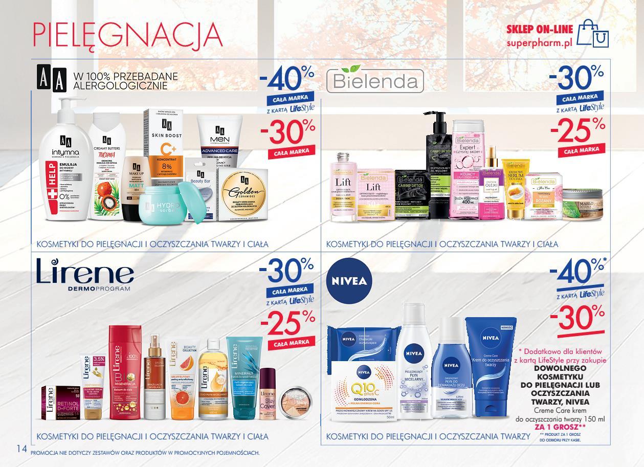 Gazetka promocyjna Superpharm str. 14