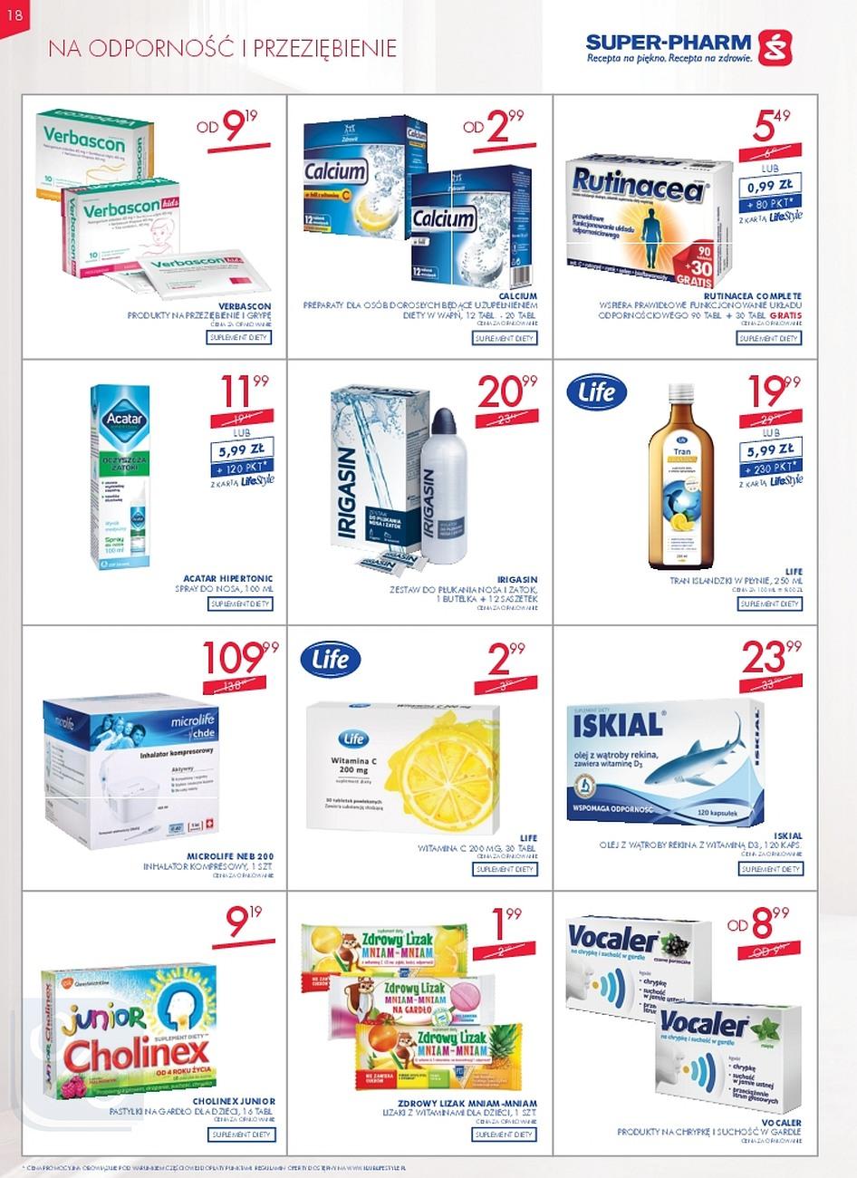 Gazetka promocyjna Superpharm str. 18