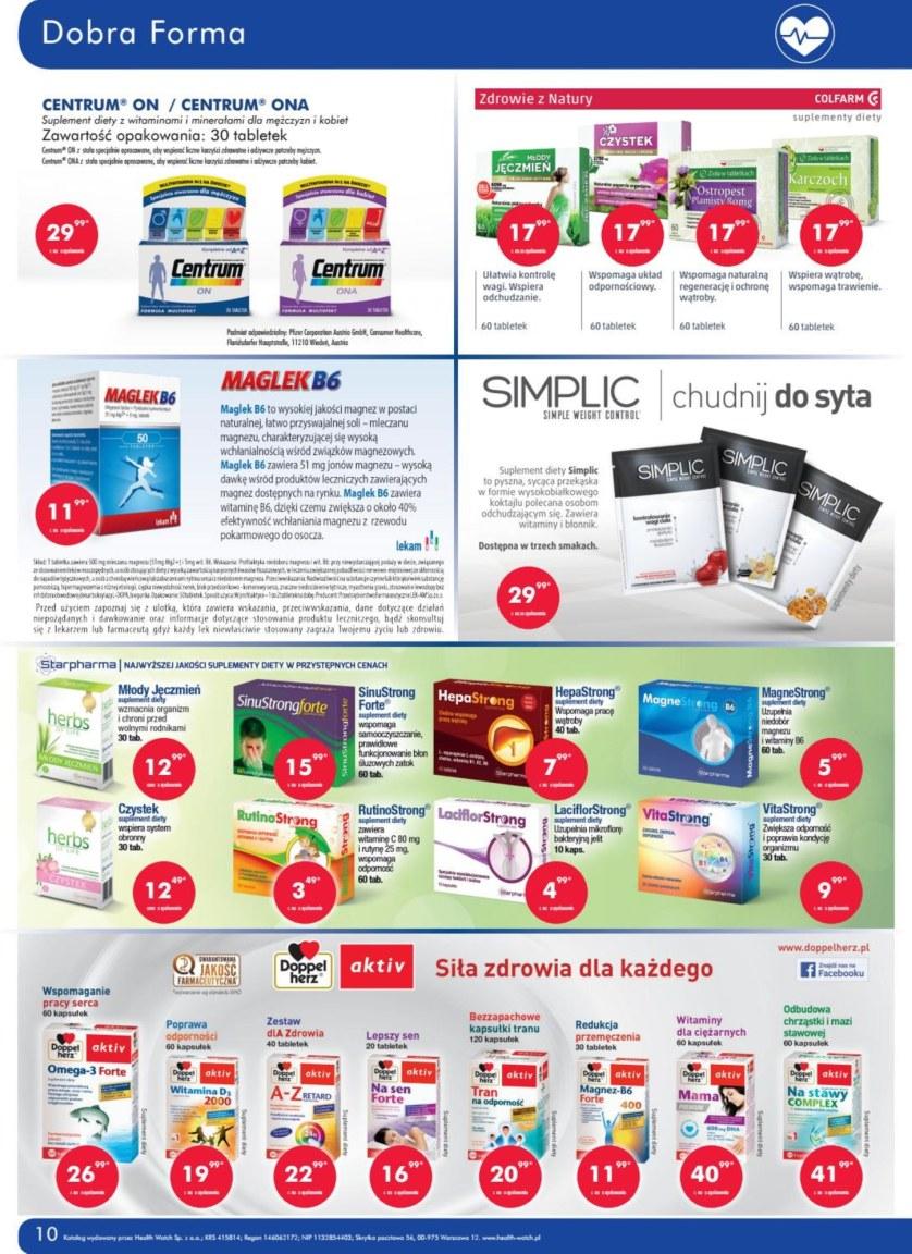 Gazetka promocyjna Superpharm str. 10