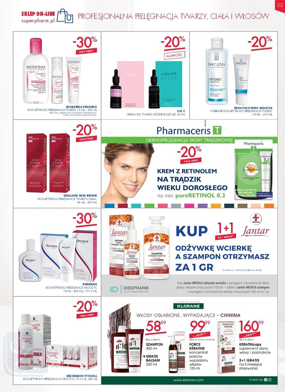 Gazetka promocyjna Superpharm str. 23