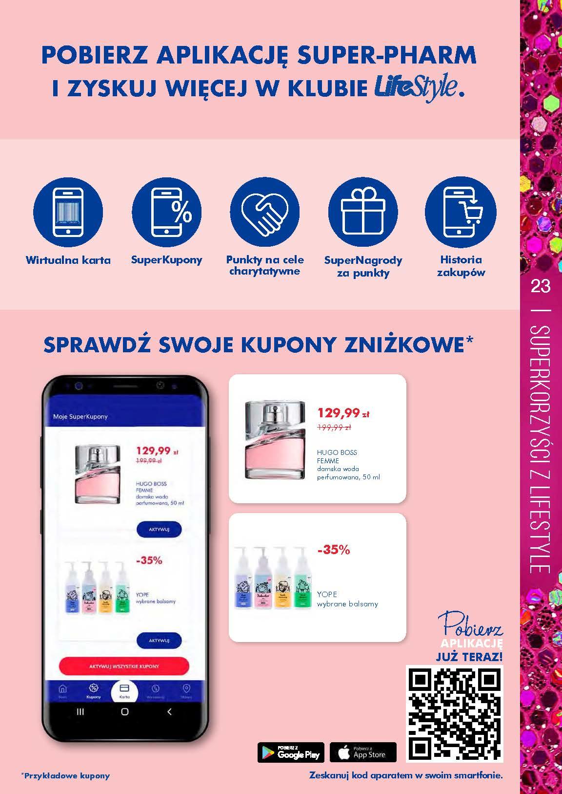 Gazetka promocyjna Superpharm str. 23
