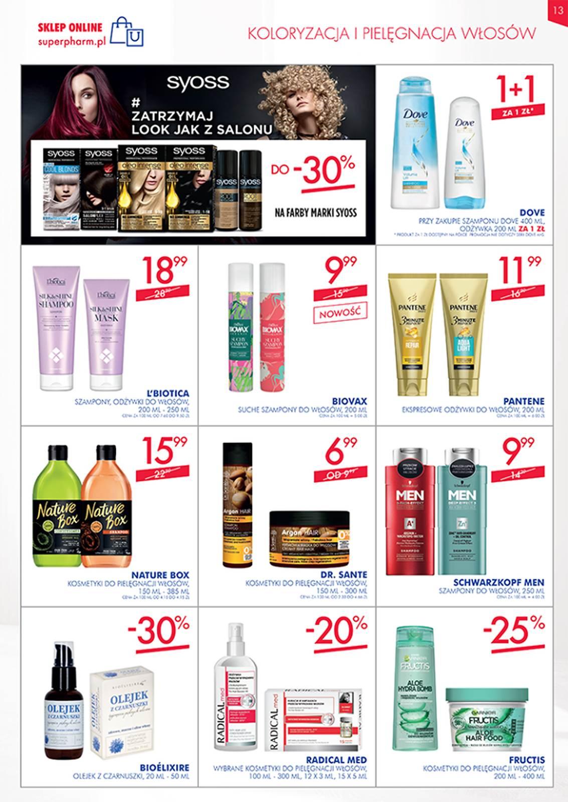 Gazetka promocyjna Superpharm str. 13