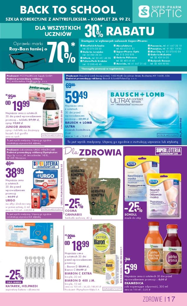 Gazetka promocyjna Superpharm str. 17