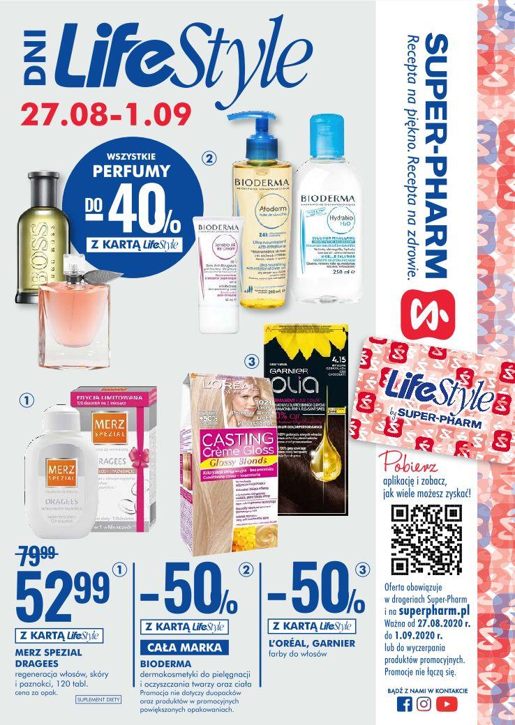 Gazetka promocyjna Superpharm str. 1