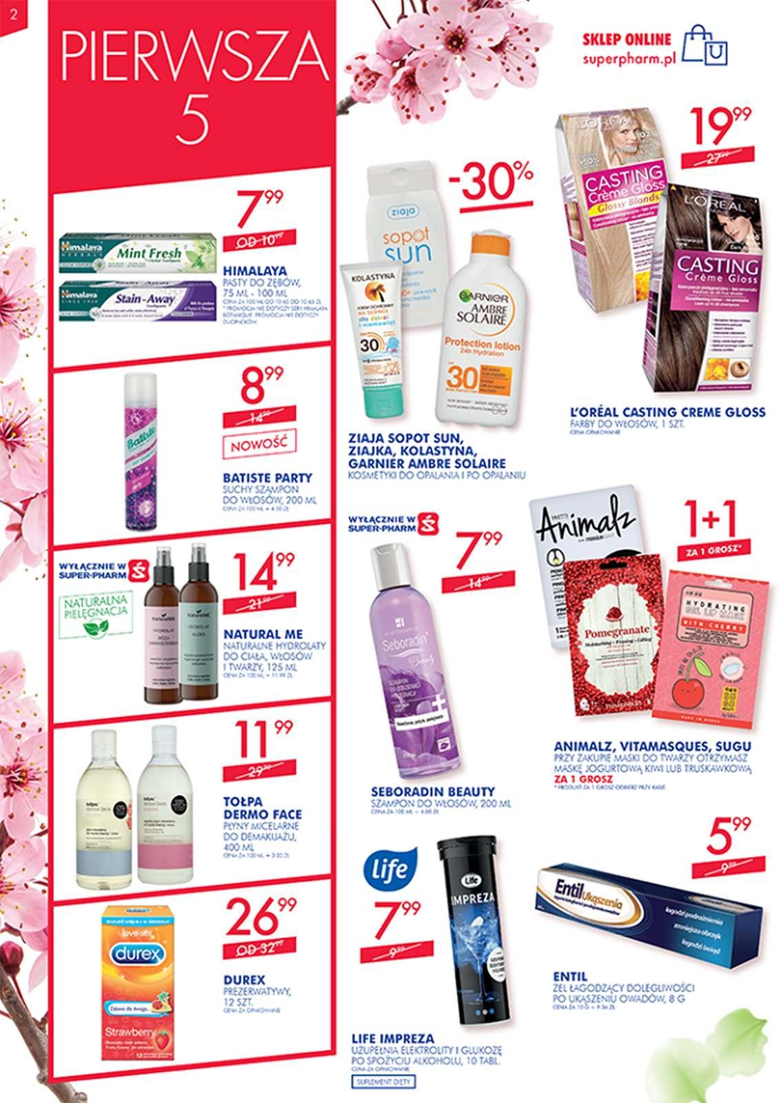 Gazetka promocyjna Superpharm str. 2