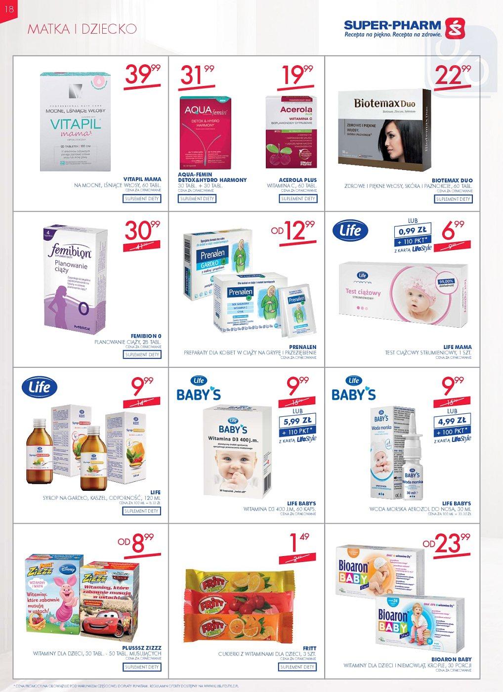 Gazetka promocyjna Superpharm str. 18
