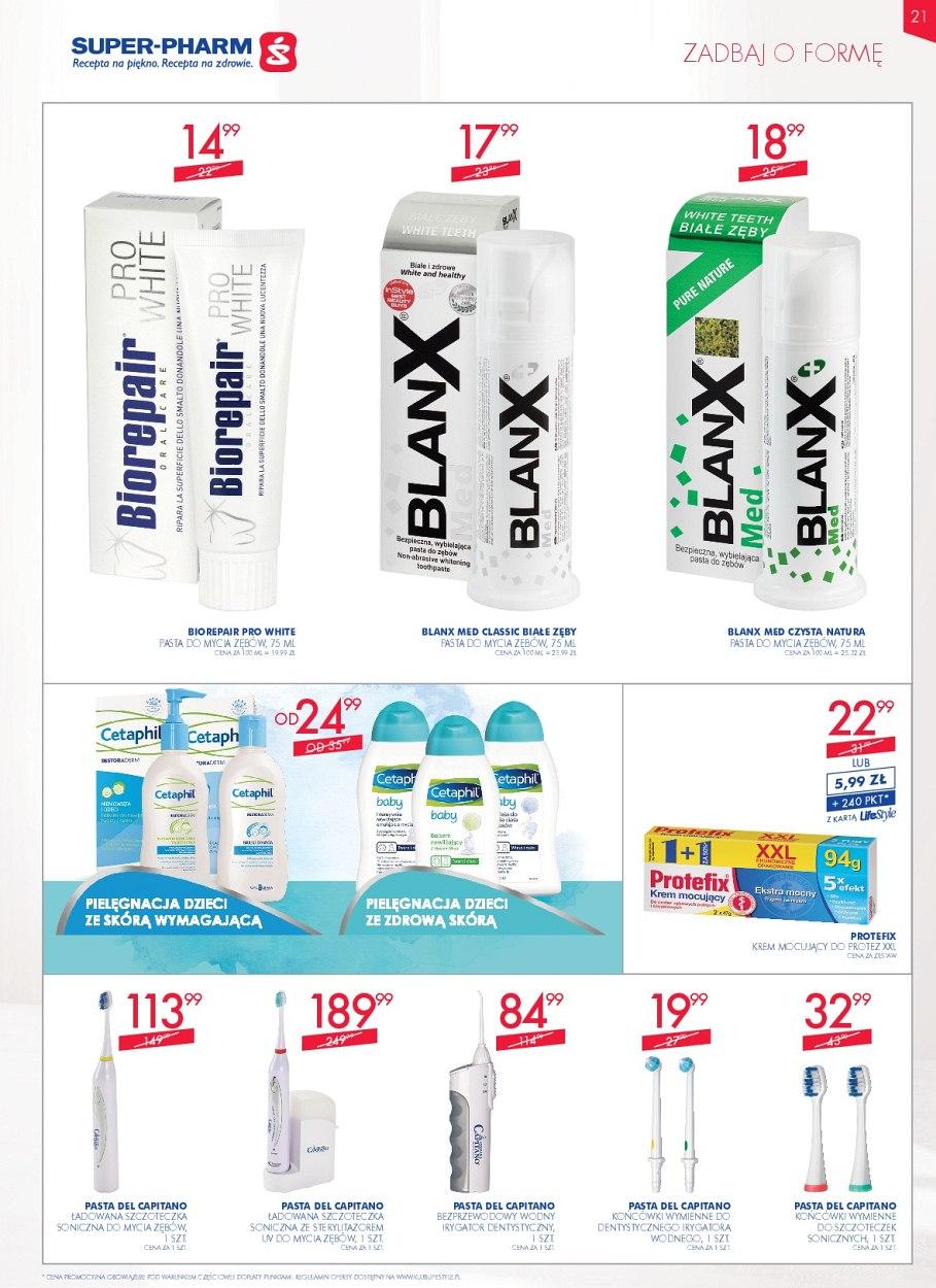 Gazetka promocyjna Superpharm str. 21