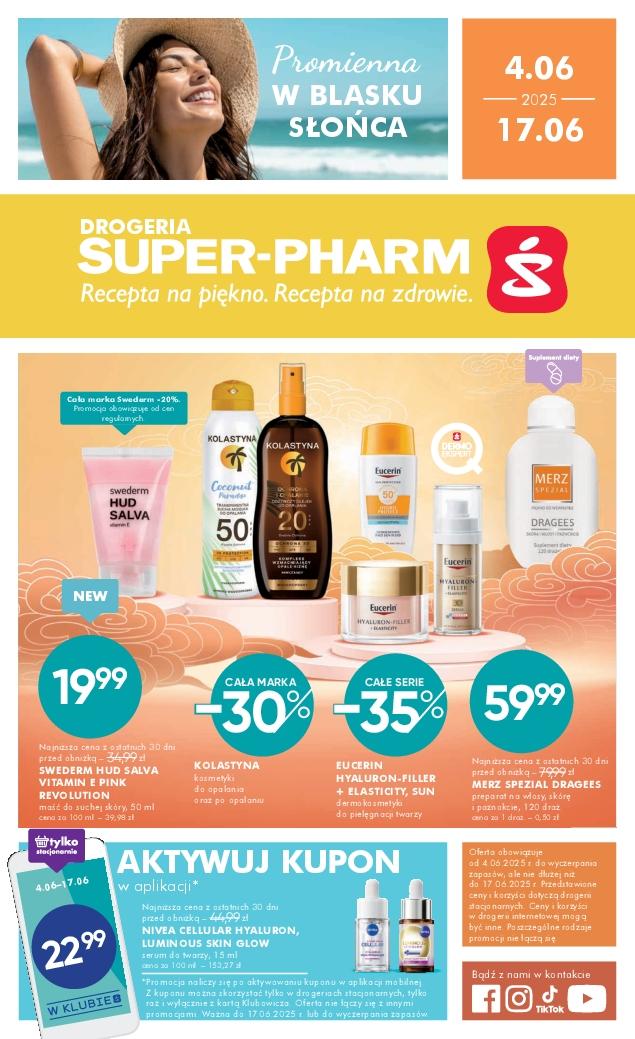 Gazetka promocyjna Superpharm str. 1
